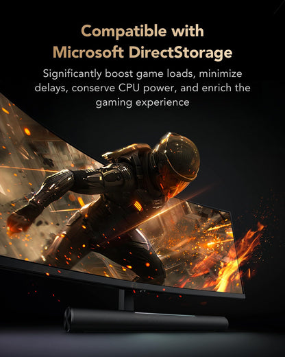 Lexar NM1090 PRO 2TB PCIe 5.0 Gen5 NVMe Gaming SSD