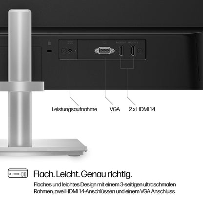 HP Series 5 527sh FHD IPS Monitor - 27 Zoll, 100Hz, Schwarz