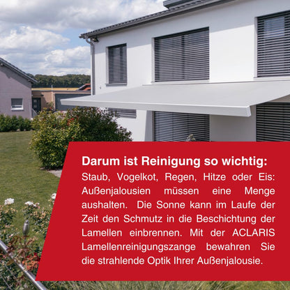 WAREMA Lamellenreinigungszange – Reinigungsbürste für Jalousien