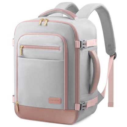 LOVEVOOK Handgepäck Rucksack 40x30x20 cm, Reiserucksack 20L mit Laptopfach und verstellbaren Schultergurten