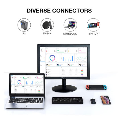 SKitphrati 15.6 Zoll Small Business Monitor - Schwarz