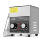 VEVOR Ultraschallreiniger 2 L mit Heiztimer und Edelstahlkorb, 60 W, Kammer aus Edelstahl 304