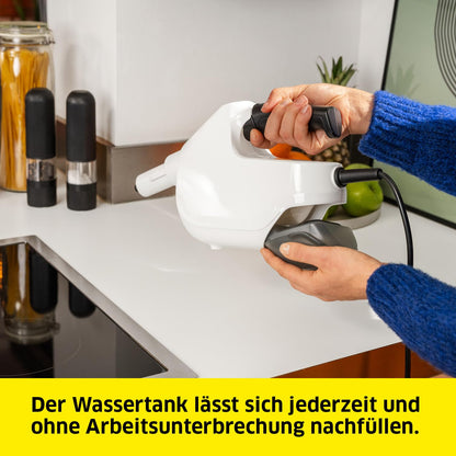 Kärcher SC 1 Kompakt-Handdampfreiniger – Multi & Up Set