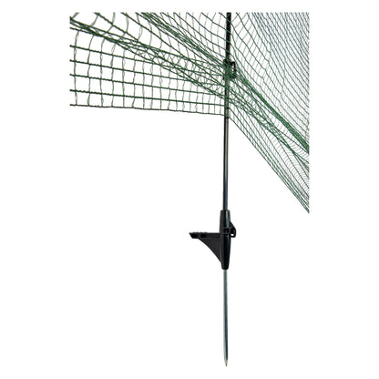 horizont Mobiler Hundezaun FLEX 15 m x 90 cm, Steckzaun mit 9 Pfählen