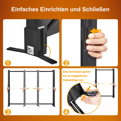 Beamer Leinwand mit Ständer tragbar – 50 Zoll 4:3 Matt