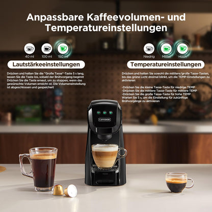 CAPXSNOB Warriors1 SV835L 5-in-1 Kapselmaschine, 20 bar