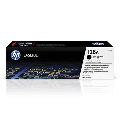 HP Original 128A Toner Schwarz für LaserJet Drucker