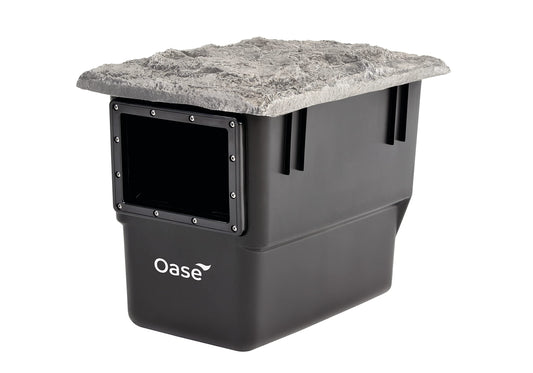 OASE BioSys Skimmer plus Einbau-Oberflächenabsauger, grau. Oberflächenreiniger für Teiche bis 50m², optimiert die Filterung.