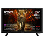 DYON ULTIMAX 24F-TI 24 Zoll Full-HD Smart TV Tizen OS. Schwarzer Flachbildschirm für Medienwiedergabe und Smart TV Funktionen.