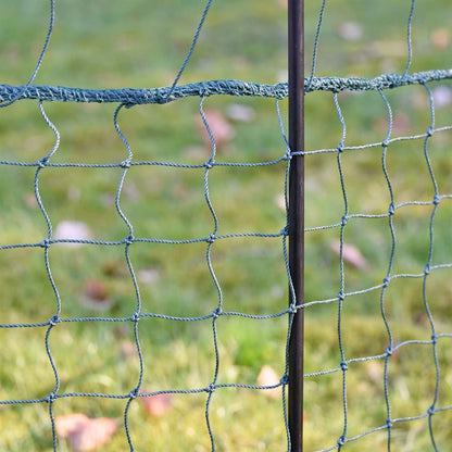 VOSS.farming Hühnernetz mit Durchgang 25m 125cm grün ohne Strom