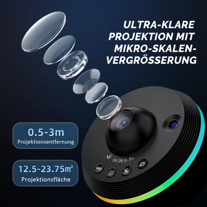 Ainael Sternenhimmel Projektor – Nachtlicht mit Meteoreffekt