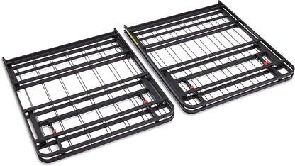 Amazon Basics Plattform-Bettgestell klappbar, Schwarz, 140 x 200 cm