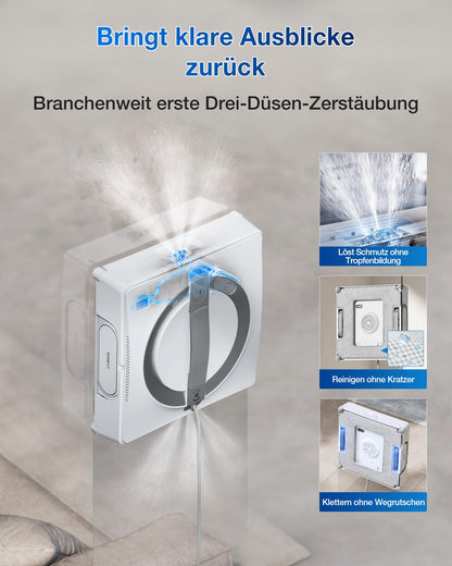 ECOVACS WINBOT W2 PRO Omni Fensterputzroboter - Weiss