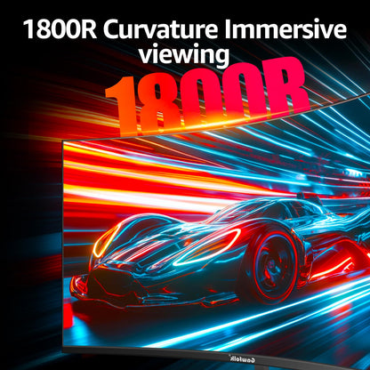 Gawfolk Curved Gaming Monitor 27 Zoll 180Hz - Full HD