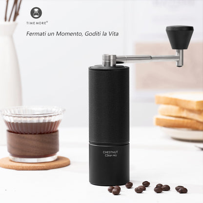 TIMEMORE Chestnut C3 ESP PRO Handkaffeemühle - Schwarz