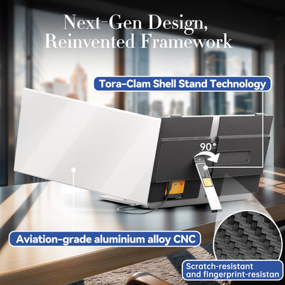 KEFEYA 14,1 Zoll Tragbarer Monitor - FHD Ultradünn