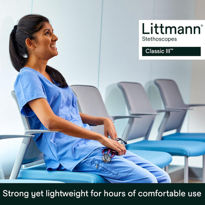 3M Littmann Classic III Stethoskop 5831, pflaumenfarben, 69 cm