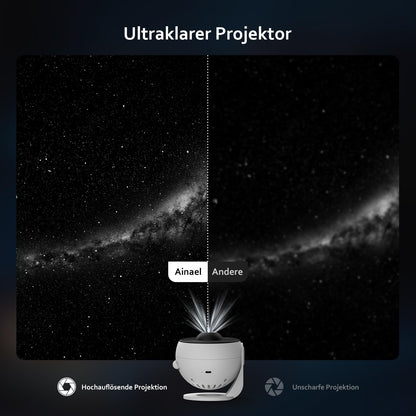 Ainael Galaxy Projector Pro – Sternenhimmel-Projektor und Nachtlicht