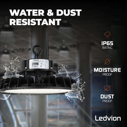 Ledvion UFO LED Hallenstrahler Dimmbar 120-160-200W IP65