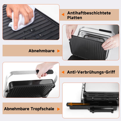Taylor Swoden Aroma – Kontaktgrill Panini & Sandwich Maker