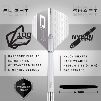 RED DRAGON Javelin Softdarts 18g – Dartpfeile Set mit 85% Tungsten
