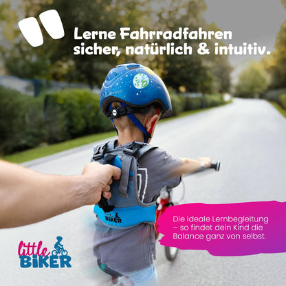 Little Biker Fahrradlernweste für Kinder mit Haltegriff