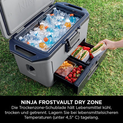 Ninja FrostVault Hard Cooler 47L Kühlbox FB151EUGY - Schiefergrau