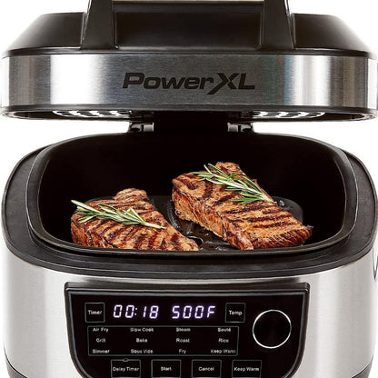 PowerXL MultiCooker – Multikocher mit Airfryer 12-in-1, 5.7L