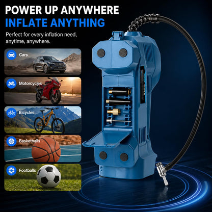 Waitley UPUMP-MK1 Akku-Kompressor 150 PSI mit LED-Licht und Autostop
