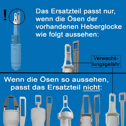 Geberit Twinline Ersatzteilset Spülkasten 1997-2002 inkl. Schlauch