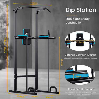 JX FITNESS Kraftturm Power Town – Multifunktions-Fitnessturm