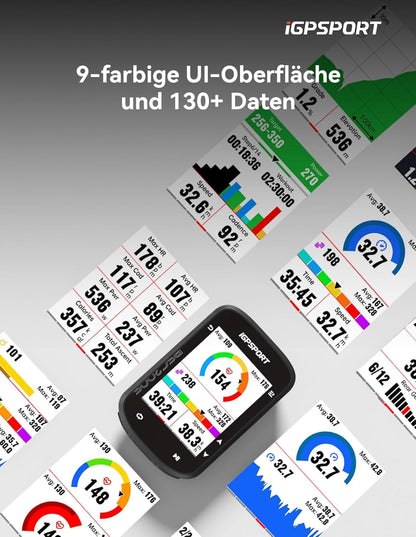 iGPSPORT BSC200S GPS-Fahrradcomputer kabellos mit Routennavigation