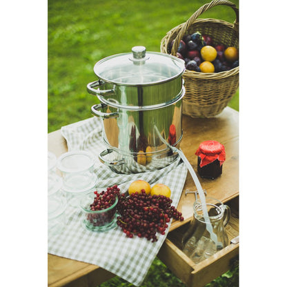 ELO BAUMALU Entsafter Topf - aus Edelstahl, 26 cm