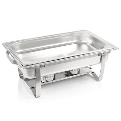 Mahlzeit Chafing Dish Profi Set Toulouse Warmhaltebehälter 2x Edelstahl