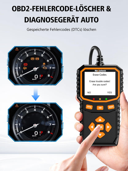 nexzcheck K89 OBD2 Diagnosegerät – KFZ Fehlerauslesegerät
