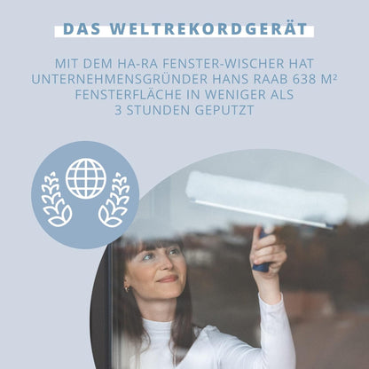 Ha-Ra Fensterwischer Standard Abzieher & Einschäumer - 32cm