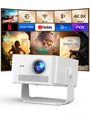Magcubic Mini Beamer 4K 8K Unterstützt, [Android 14 & 800 ANSI] Smart Projektor Native 1080P mit WiFi 6, BT 5.4, Autofokus, Automatische Trapezkorrektur,180° Dreh,15W Lautsprecher, Projector HY450Max