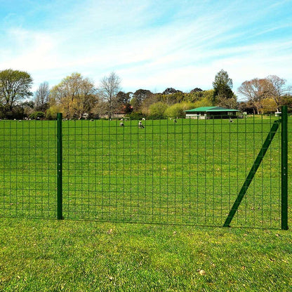 vidaXL Maschendrahtzaun Set Gartenzaun - 10x1.7m Stahl Grün