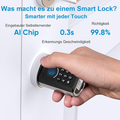 WELOCK ToucA51 Elektronisches Türschloss mit Fingerabdruck
