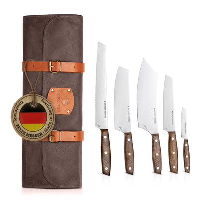 FELIX SOLINGEN MIU Messerledertasche – mit 5 Messern