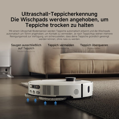 Xiaomi Robot Vacuum 5 Saugroboter mit Wischfunktion, 20.000 Pa