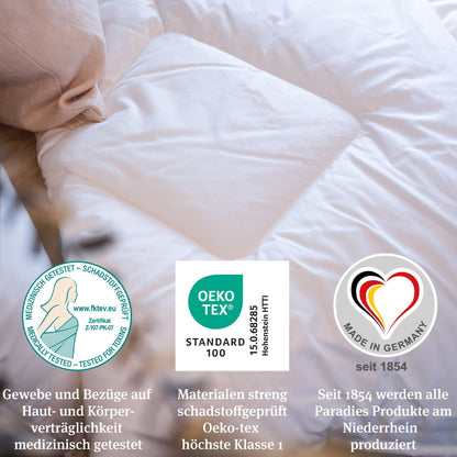 PARADIES Prima Duett Bio Winterbettdecke - 135x200 cm