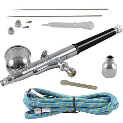 Agora-Tec Airbrush Set PROFI XIII.1 – Kompressor & 2 Pistolen