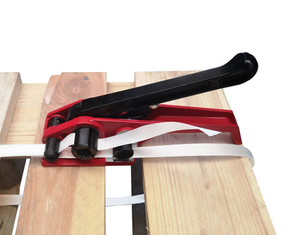 Kortpack Umreifungsset 16mm Polyester Komplett m. Abroller/Spanner