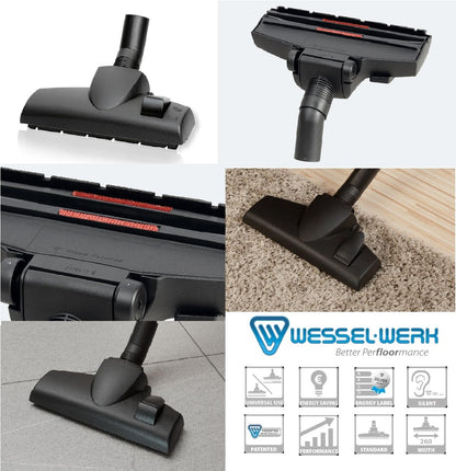 Akitas 800W Beutelloser Staubsauger – Hartböden Teppiche