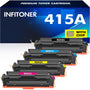 Kompatibel für HP 415A W2030A Toner 4er-Pack M479fdw mit Chip