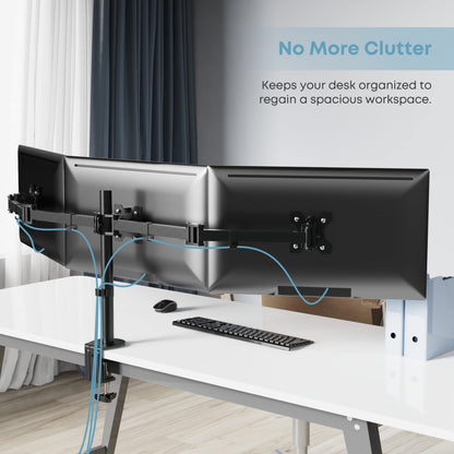 PUTORSEN Tischhalterung für 3 Monitore - 13"-27" Bildschirme