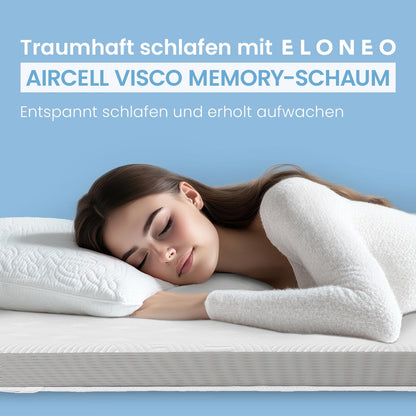 ELONEO Visco Memory Foam Matratzentopper - 5cm 160x200cm