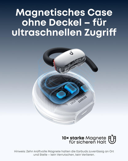 soundcore V40i Open-Ear Kopfhörer mit verstellbaren Ohrbügeln