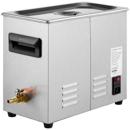 VEVOR Ultraschallreiniger 6L mit Heizung und Timer, Edelstahl